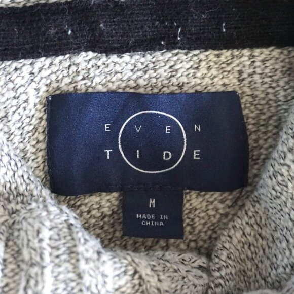 Even Tide Men's Gray Hoodie Sweater - Size M - Picture 2 of 4